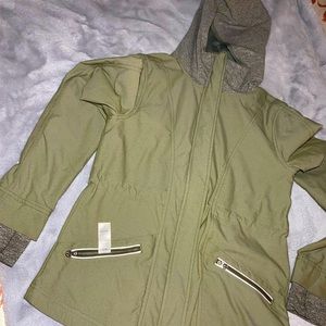 Iviva Girls Military Style Jacket with hood